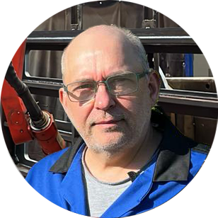 Portait Jürgen Falk, Geschäftsführer Falk-Metal SARL